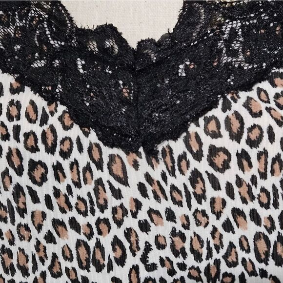 NWT, Everleigh, cheetah print lined tank top. NWT-Size Small - Picture 3 of 8